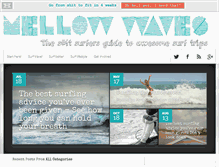 Tablet Screenshot of mellow-waves.com